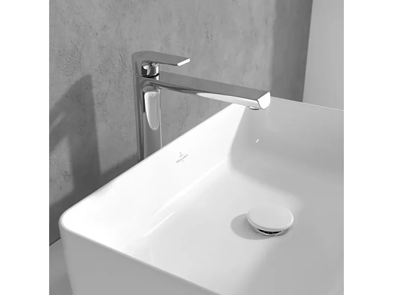 Mitigeur lavabo surélevée VILLEROY ET BOCH Liberty L sans tirette Chrome