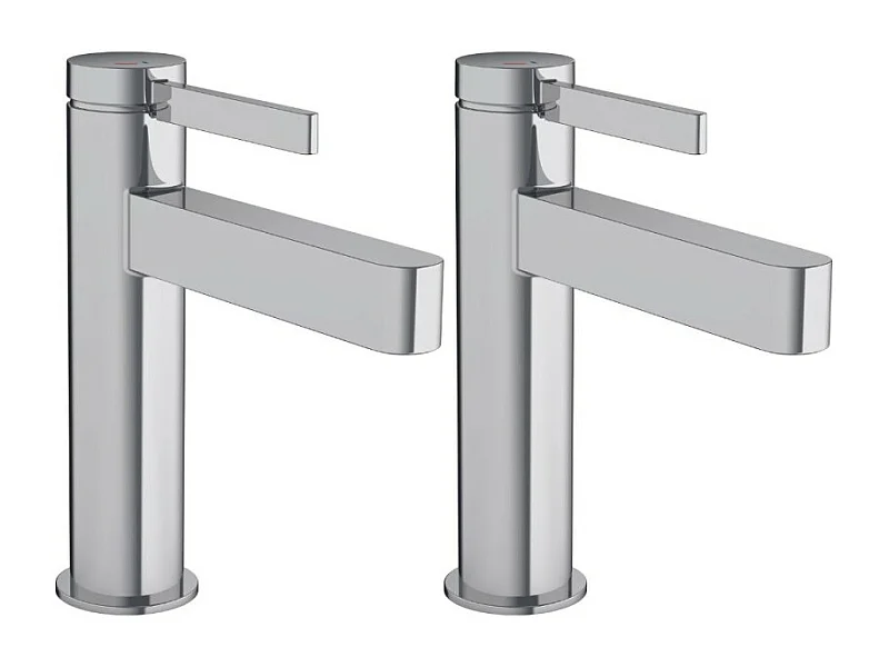 HANSGROHE Mitigeur de lavabo 110 CoolStart, bonde Push-Open chromé Finoris