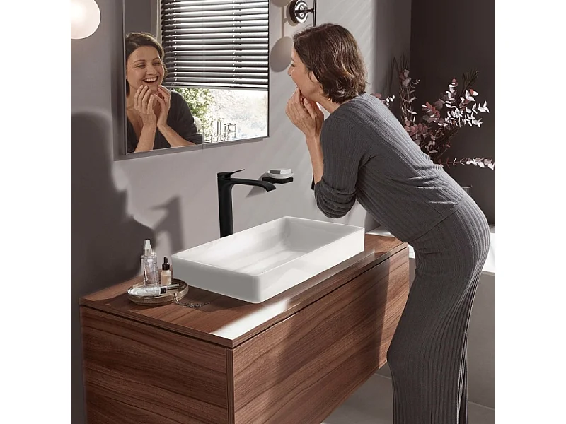 HANSGROHE Mitigeur de lavabo 250 avec tirette et vidage noir mat