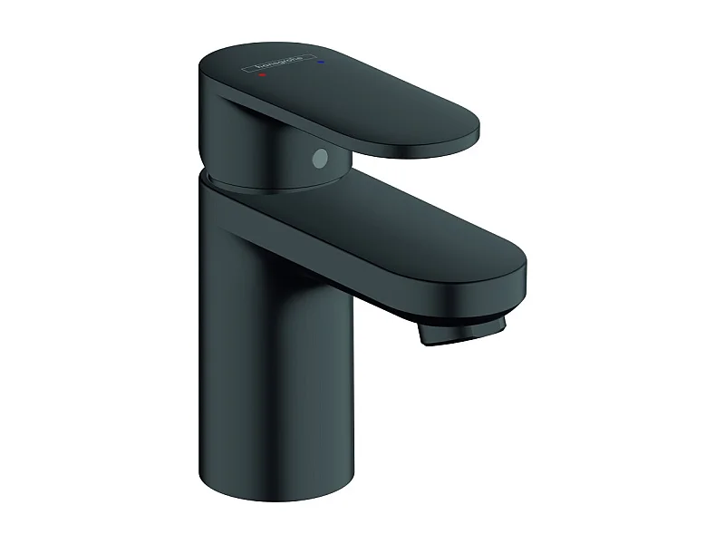 Mitigeur lavabo HANSGROHE Vernis Blend 70 Noir mat avec tirette et vidage synthétique