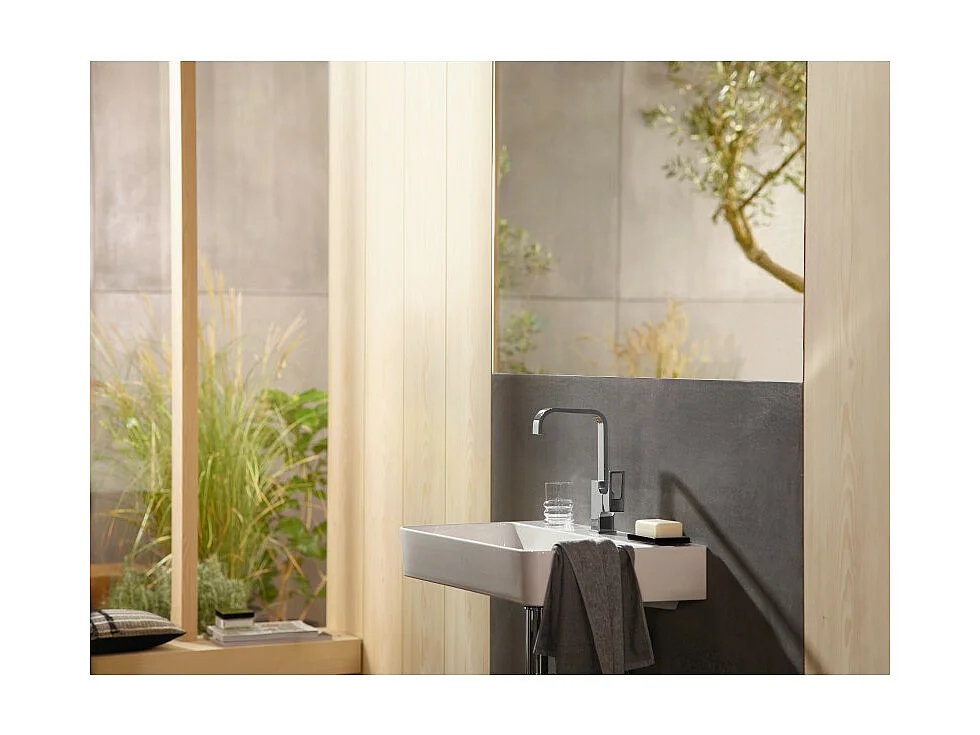 HANSGROHE Mitigeur lavabo Metropol 230 poignée étrier, bonde Push-Open chromé