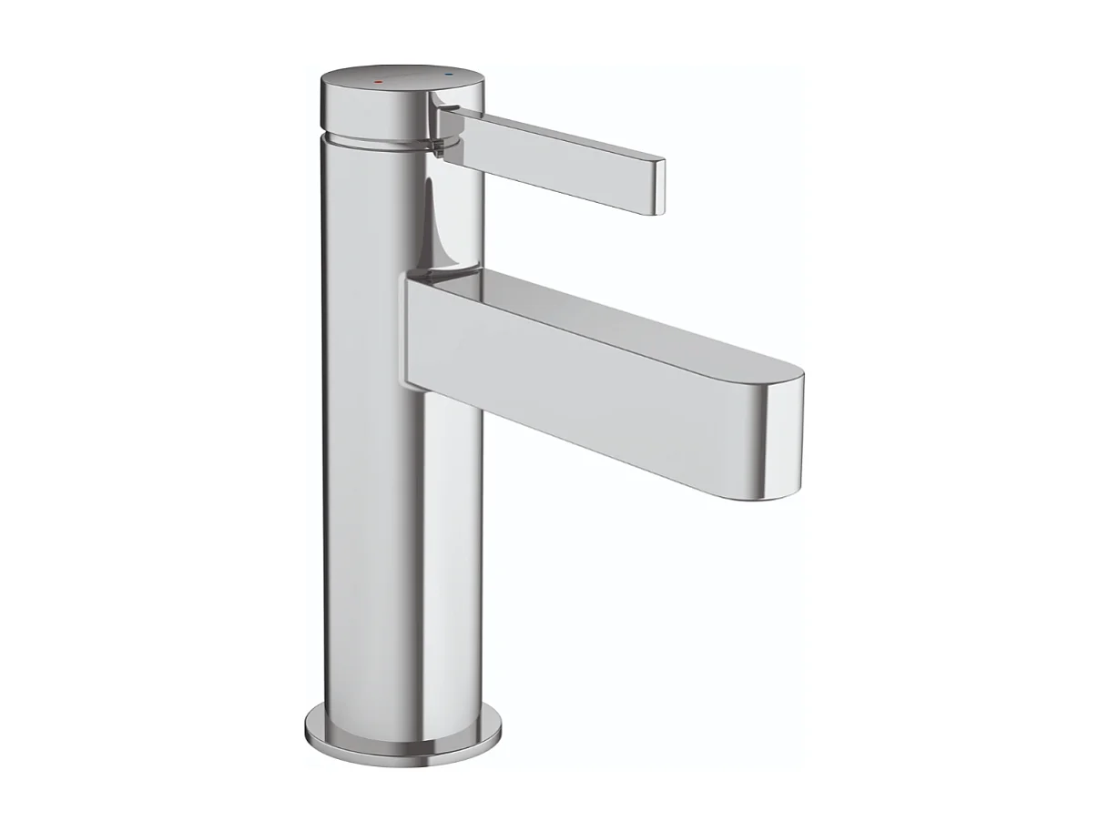 HANSGROHE Mezclador de lavabo 100, desagüe Finoris Push-Open cromado