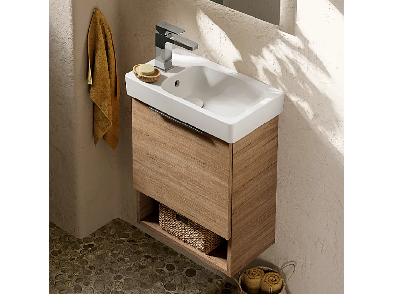 Mitigeur lavabo VILLEROY ET BOCH Architectura Square sans tirette Chrome