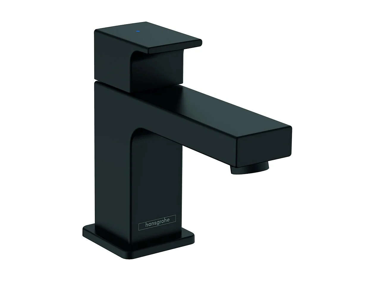 HANSGROHE Robinet de lave-mains 70 eau froide sans tirette ni vidage noir mat