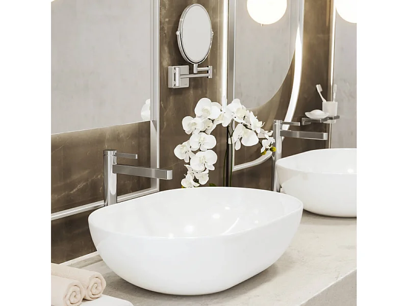 Lot de 2 mitigeurs lavabo HANSGROHE Finoris 260 + bonde Push-Open Chromé