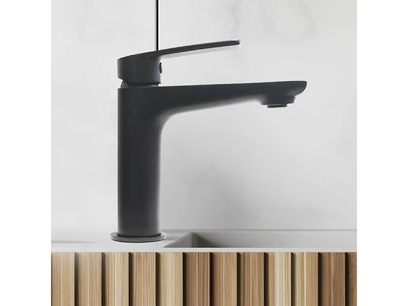 Mitigeur lavabo bas PAINI Ruby Noir Mat