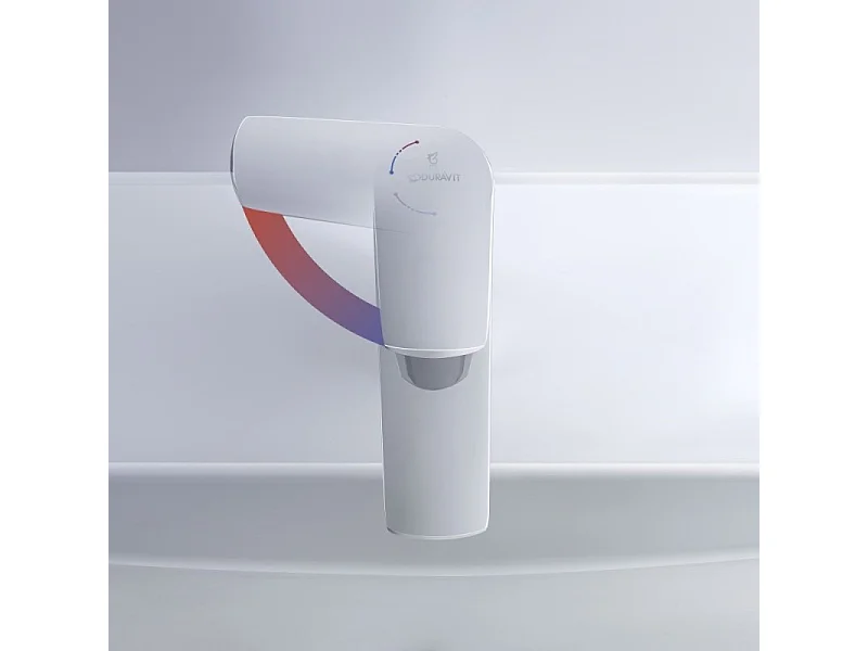 Mezclador de lavabo talla M DURAVIT Duravit No.1 FreshStart cromo sin extraíble ni desagüe