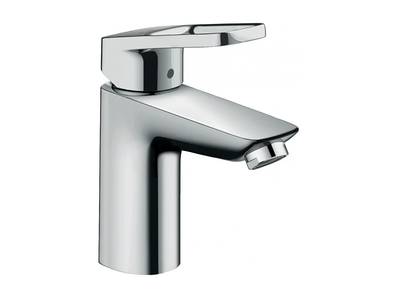 HANSGROHE Mitigeur lavabo Logis Loop 100 Eco CH3 CoolStart, avec tirette et vidage synthétique chromé