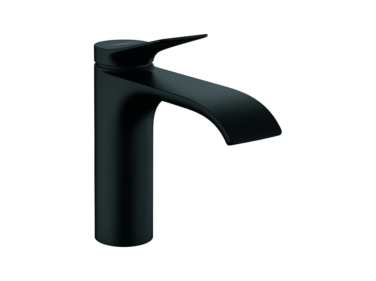 HANSGROHE Mezclador de lavabo 110 sin extraíble ni desagüe negro mate