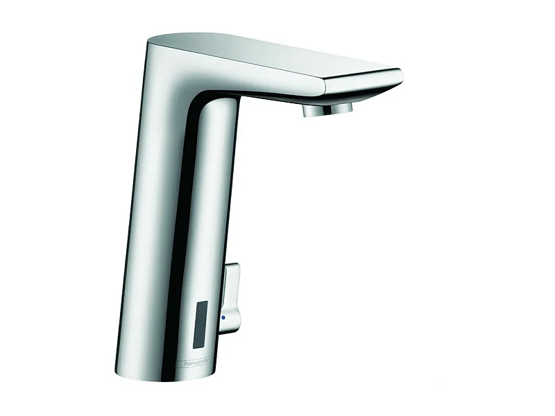 HANSGROHE Mitigeur de lavabo électronique avec manette de réglage de température sur secteur chromé