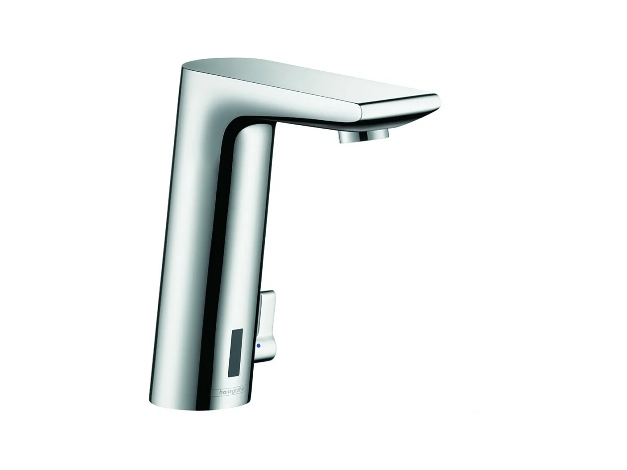 HANSGROHE Mitigeur de lavabo électronique avec manette de réglage de température sur secteur chromé