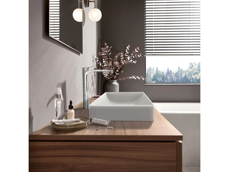 HANSGROHE Mitigeur de lavabo surélelé 250 sans tirette ni vidage chromé