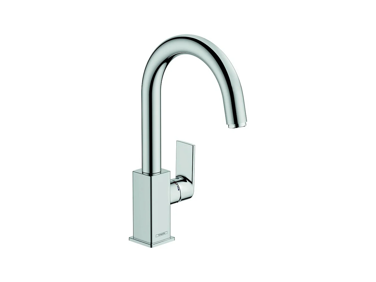 Mitigeur lavabo HANSGROHE Vernis Shape 200 Chromé avec tirette et vidage synthétique