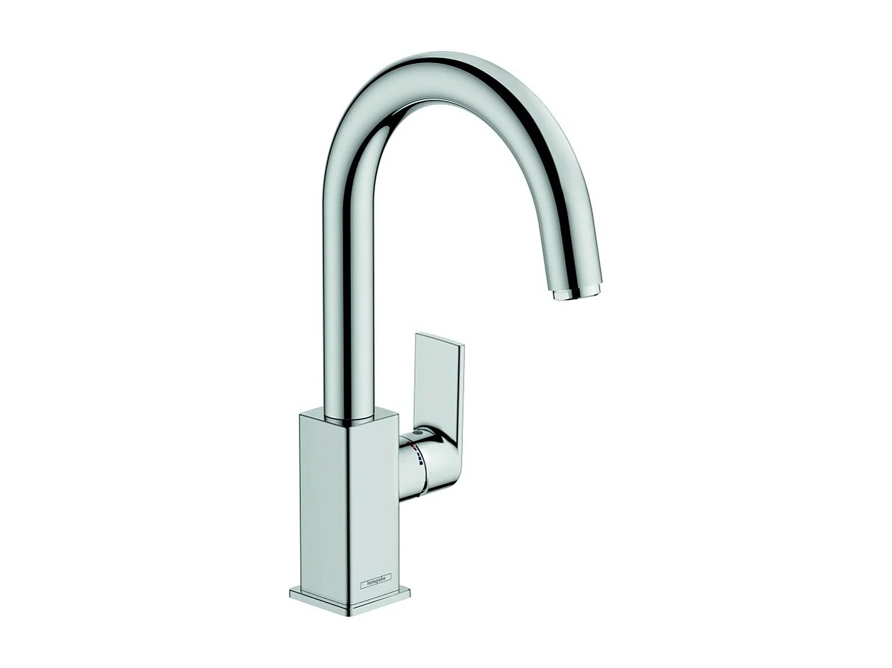 Mitigeur lavabo HANSGROHE Vernis Shape 200 Chromé avec tirette et vidage synthétique