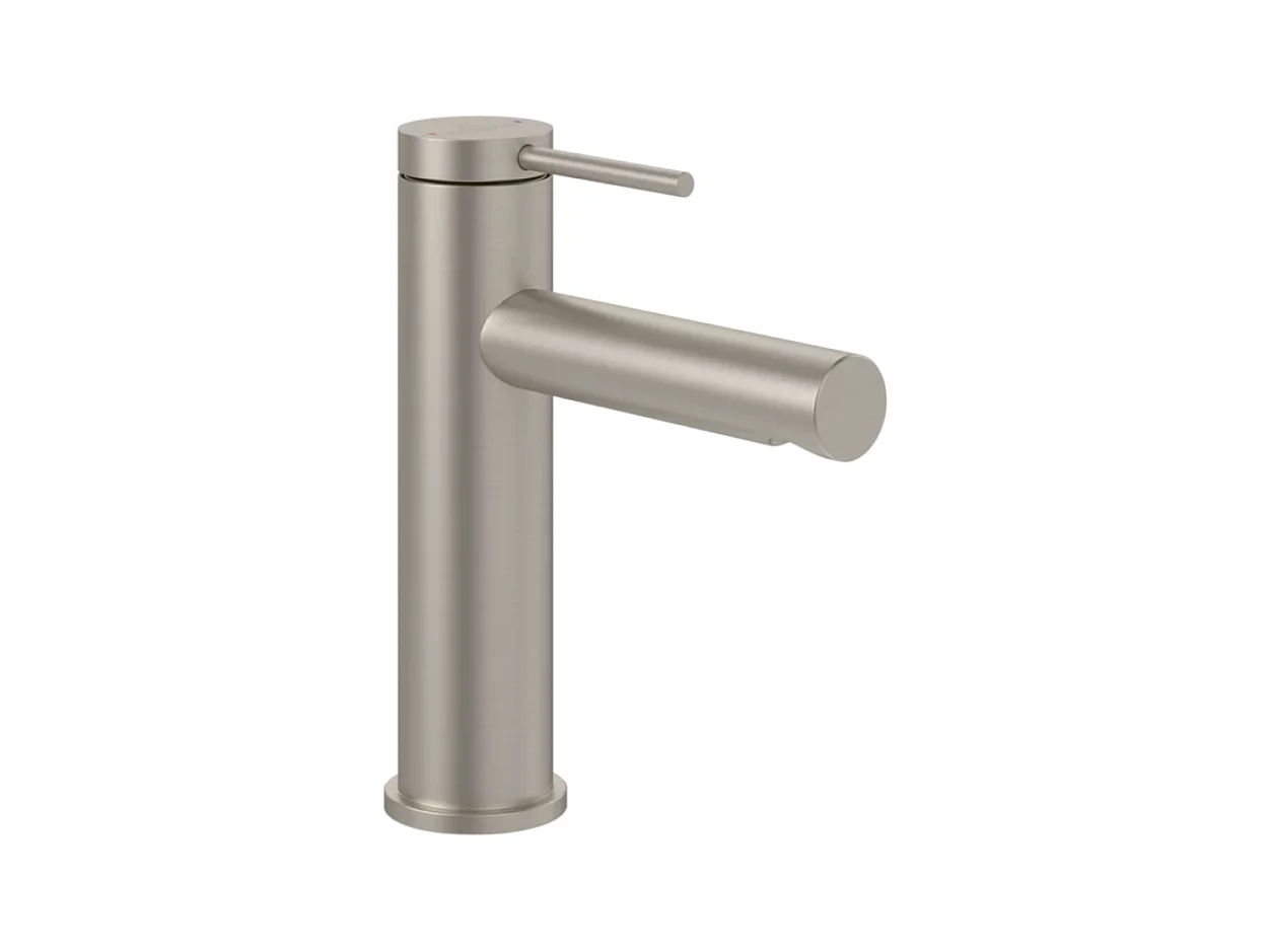Mitigeur lavabo VILLEROY ET BOCH Loop & Friends sans tirette Brushed Nickel Matt