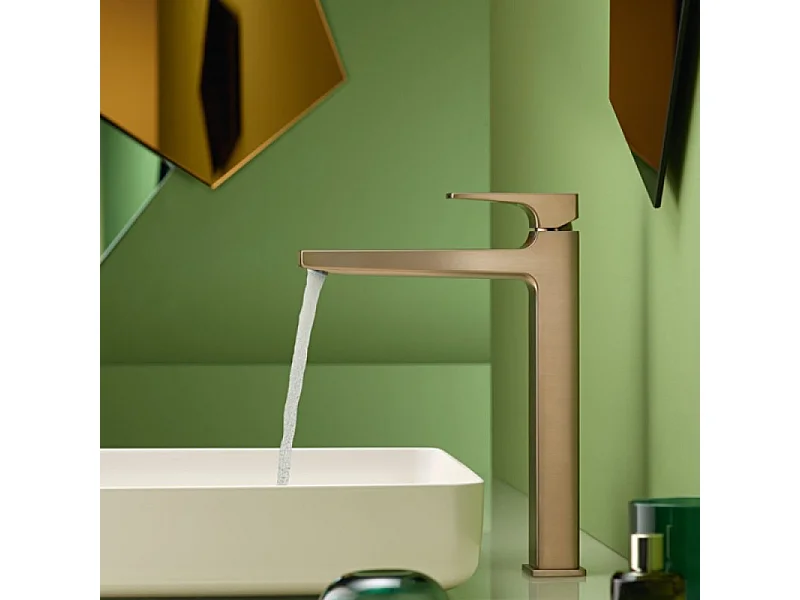 HANSGROHE Metropol 260 mezclador de lavabo, manecilla, desagüe Push-Open, bronce cepillado