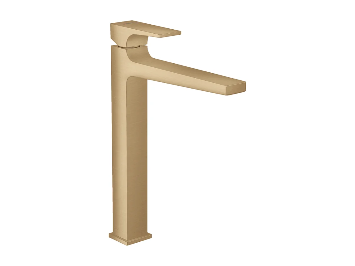 HANSGROHE Metropol 260 mezclador de lavabo, manecilla, desagüe Push-Open, bronce cepillado