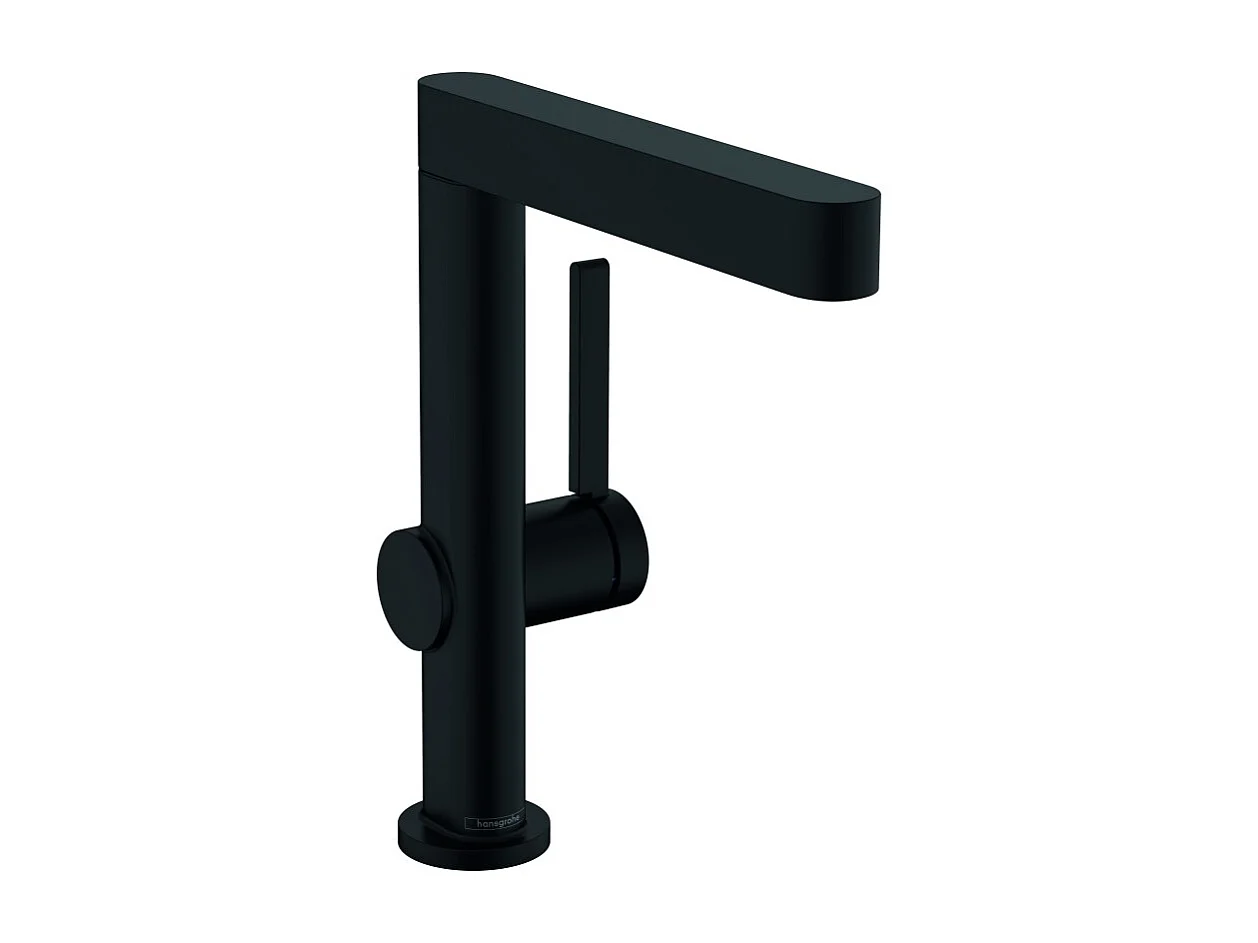 Lot de 2 mitigeurs lavabo HANSGROHE Finoris 230 + bonde Push-Open Noir mat