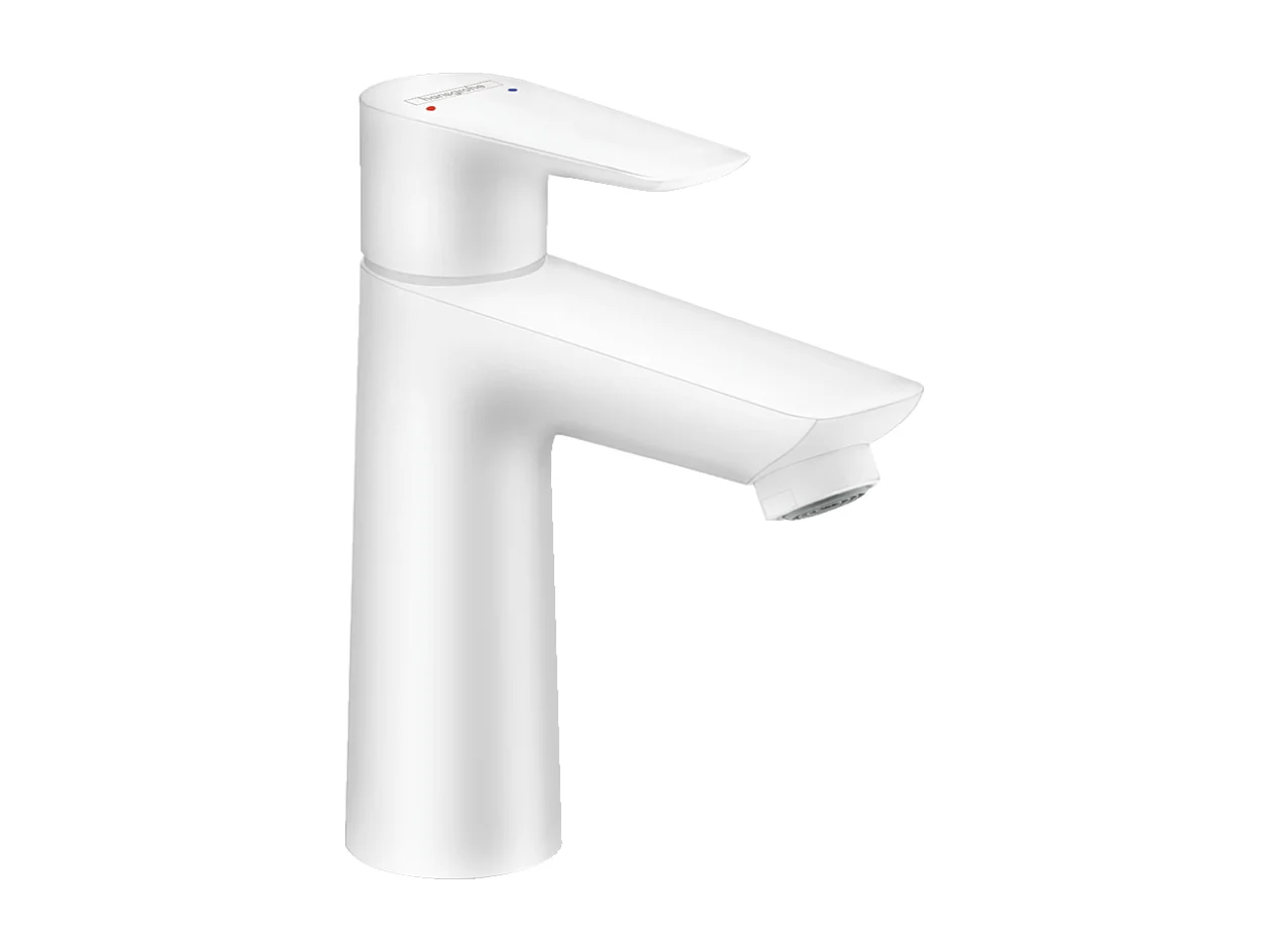HANSGROHE Mitigeur de lavabo Talis E 110 avec tirette et vidage blanc mat
