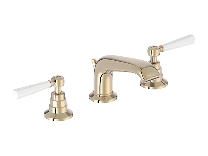 Mélangeur 3 trous JACOB DELAFON Cléo 1889 poignées or beige