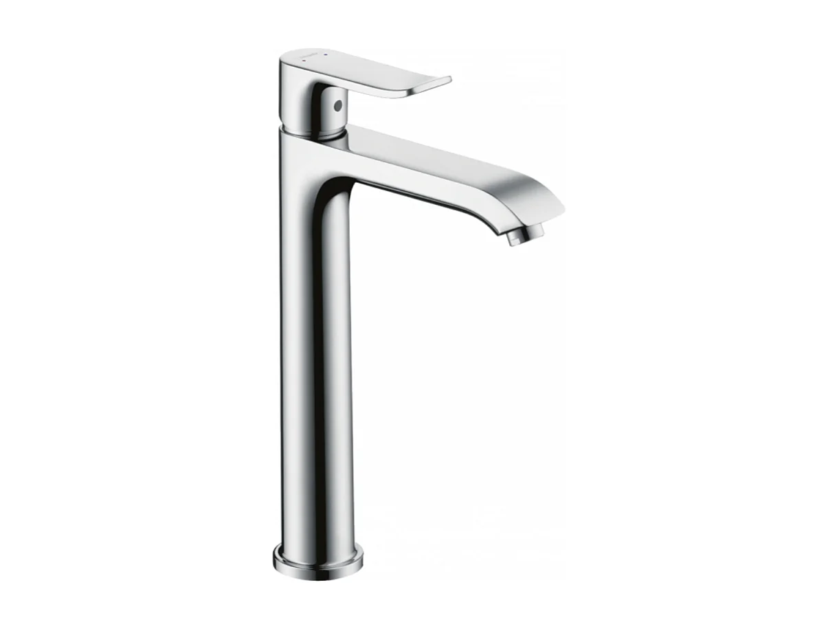 HANSGROHE Metris 200 Mezclador de lavabo elevado para lavabo independiente sin extraíble ni desagüe cromado