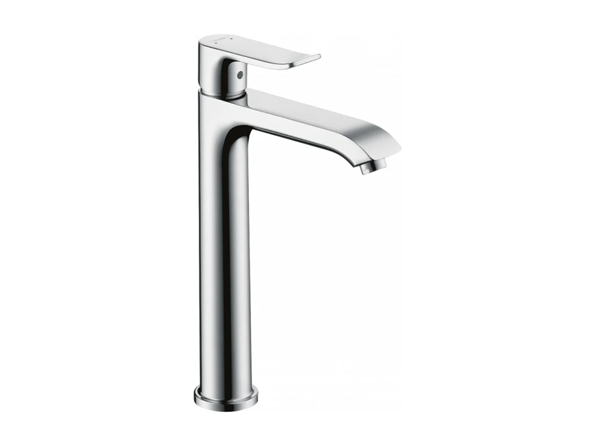 HANSGROHE Metris 200 Mezclador de lavabo elevado para lavabo independiente sin extraíble ni desagüe cromado