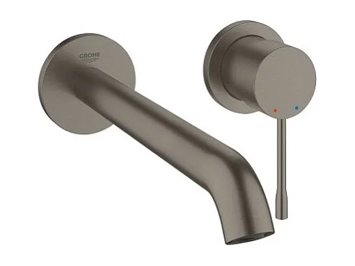 Grohe Façade ESSENCE Mezclador de lavabo con 2 orificios tamaño L de superficie 230 Grafito cepillado