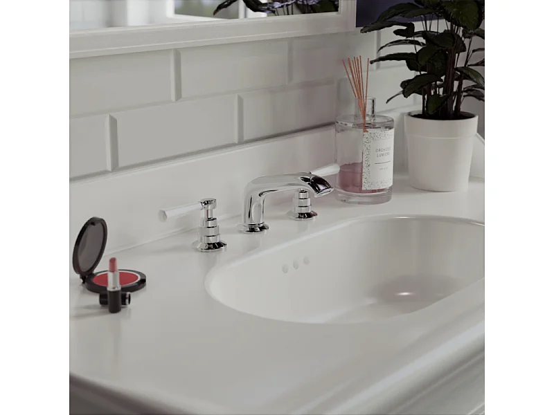 Mélangeur 3 trous JACOB DELAFON Cléo 1889 chrome