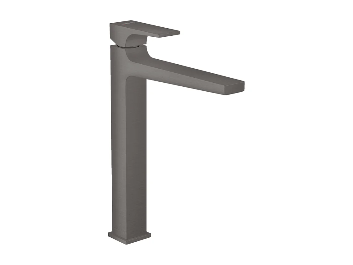 HANSGROHE Mitigeur lavabo Metropol 260 poignée manette, bonde Push-Open noir chromé brossé