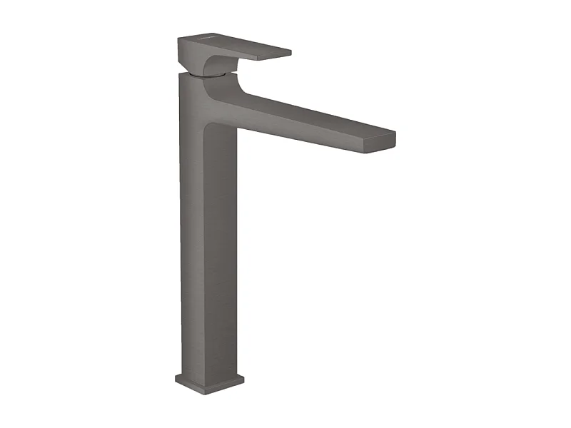 HANSGROHE Mitigeur lavabo Metropol 260 poignée manette, bonde Push-Open noir chromé brossé