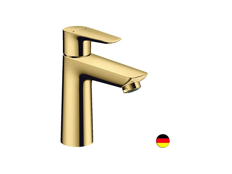 HANSGROHE Mitigeur de lavabo Talis E 110 avec tirette et vidage aspect doré poli