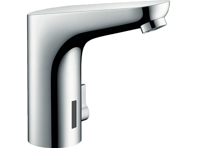 HANSGROHE Mitigeur lavabo électronique Focus avec manette de réglage de température sur batterie chromé