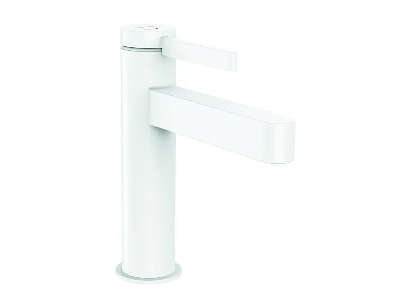 Mitigeur lavabo HANSGROHE Finoris 110 CoolStart avec bonde Push-Open Blanc mat