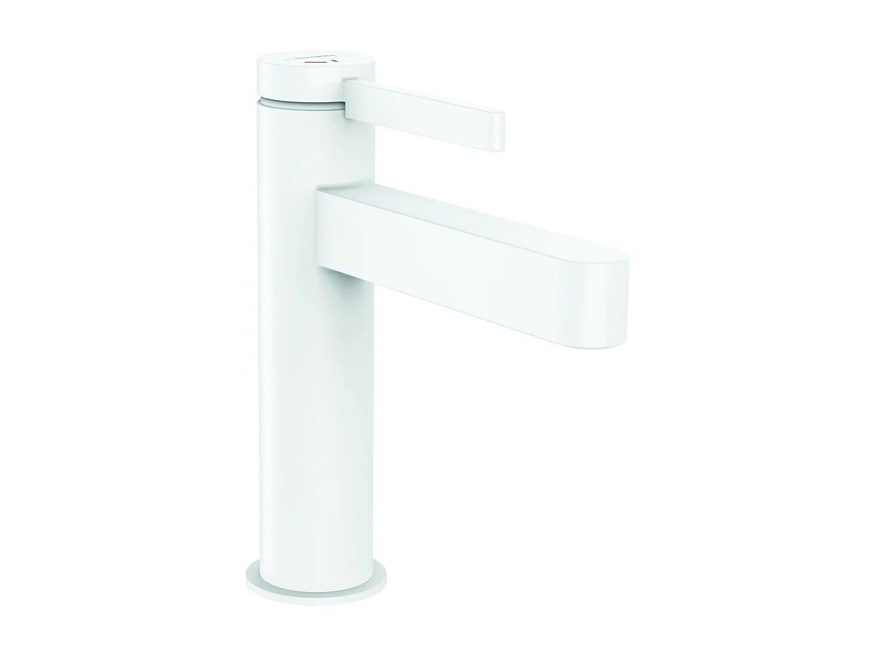 Mitigeur lavabo HANSGROHE Finoris 110 CoolStart avec bonde Push-Open Blanc mat