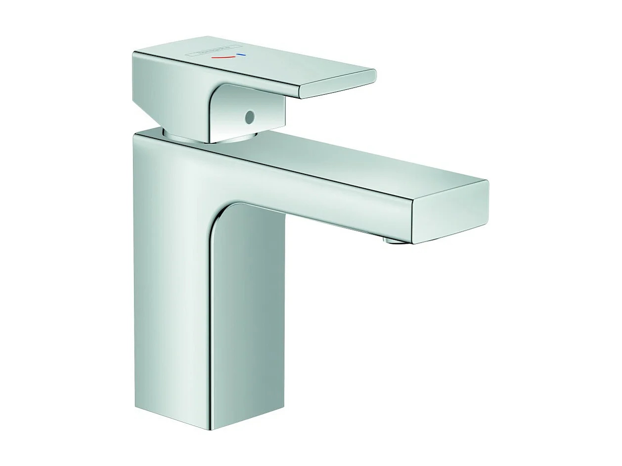 HANSGROHE Vernis Shape 100 CoolStart Chrome Mezclador de lavabo extraíble y desagüe sintético
