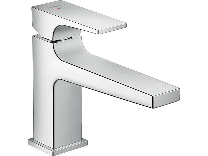 HANSGROHE Mitigeur lavabo Metropol 100 CoolStart poignée manette bec long, bonde Push-Open chromé