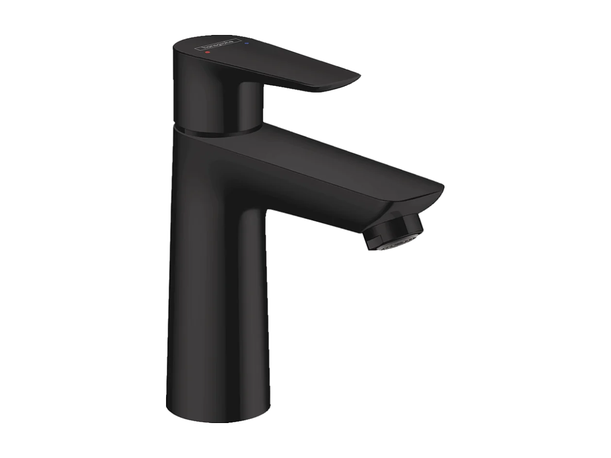 HANSGROHE Mitigeur de lavabo Talis E 110 avec tirette et vidage noir mat
