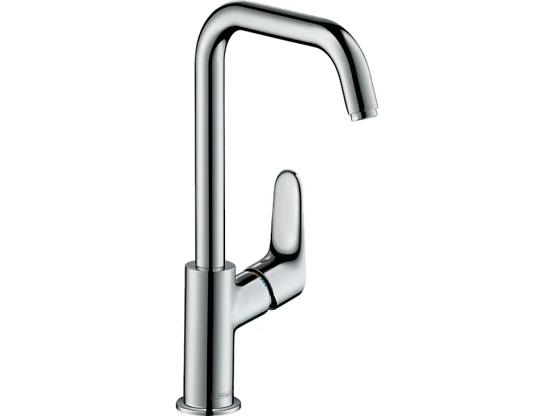 HANSGROHE Mitigeur lavabo Focus 240 bec haut sans tirette ni vidage chromé