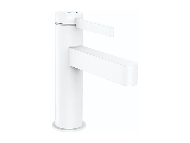Mitigeur de lavabo HANSGROHE Finoris 100 bonde Push-Open blanc mat