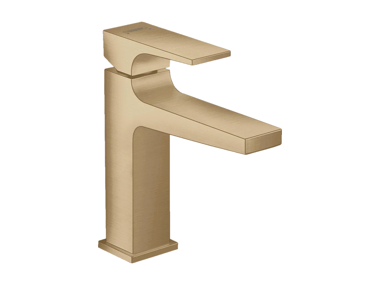 HANSGROHE Mitigeur lavabo Metropol 110 poignée manette, bonde Push-Open bronze brossé