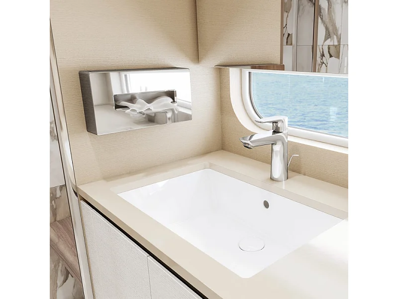 Mitigeur lavabo HANSGROHE Talis 110 CH3 Coolstart avec tirette et vidage chromé