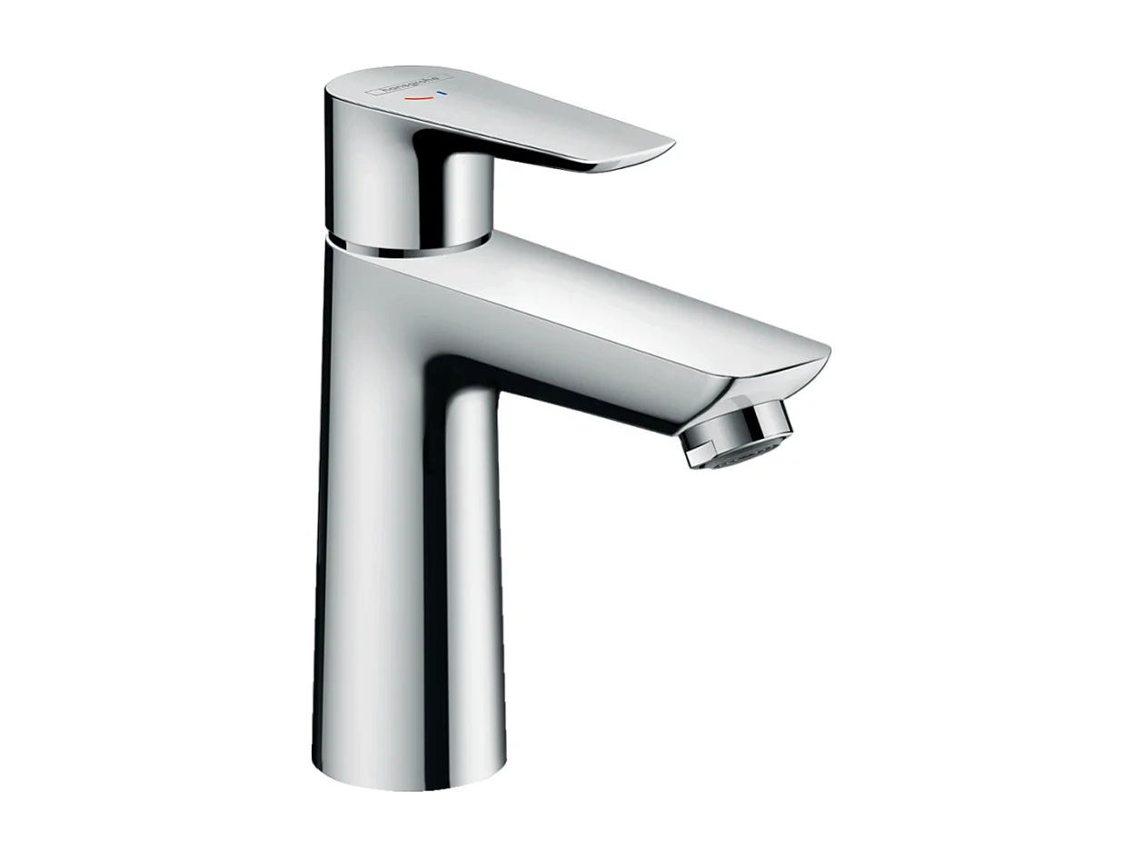Mitigeur lavabo HANSGROHE Talis 110 CH3 Coolstart avec tirette et vidage chromé