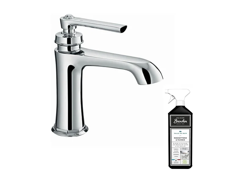 Mitigeur lavabo PAINI Lady's 100 chrome + nettoyant Briochin