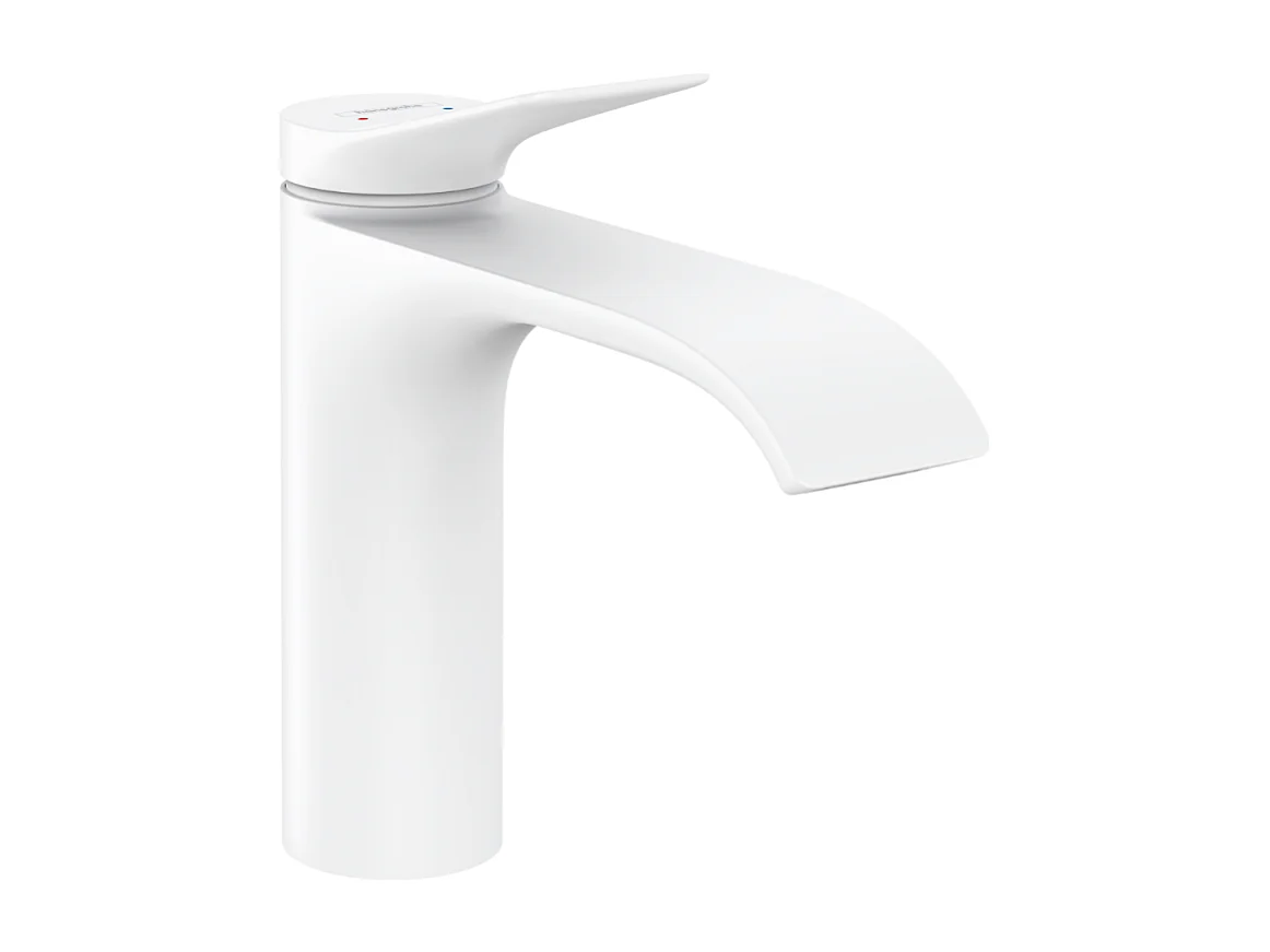 HANSGROHE Mezclador de lavabo 110 sin extraíble ni desagüe blanco mate
