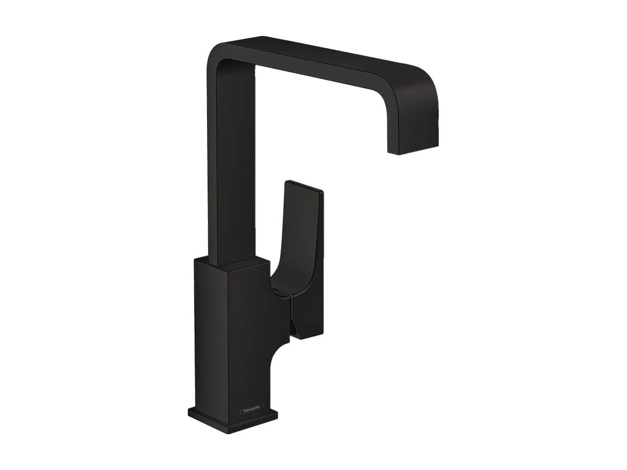 HANSGROHE Mitigeur lavabo Metropol 230 poignée manette, bonde Push-Open noir mat