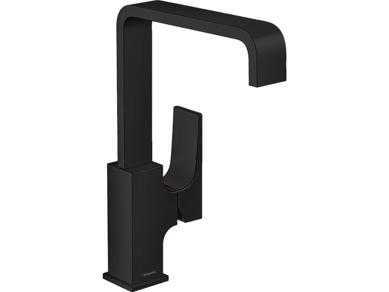 HANSGROHE Mitigeur lavabo Metropol 230 poignée manette, bonde Push-Open noir mat