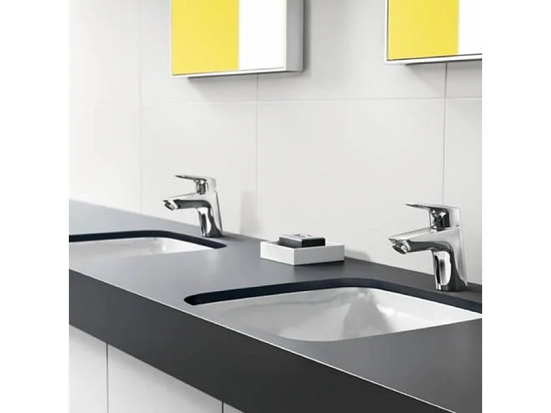 HANSGROHE Mitigeur lavabo Logis 70 avec tirette et vidage Taille XS