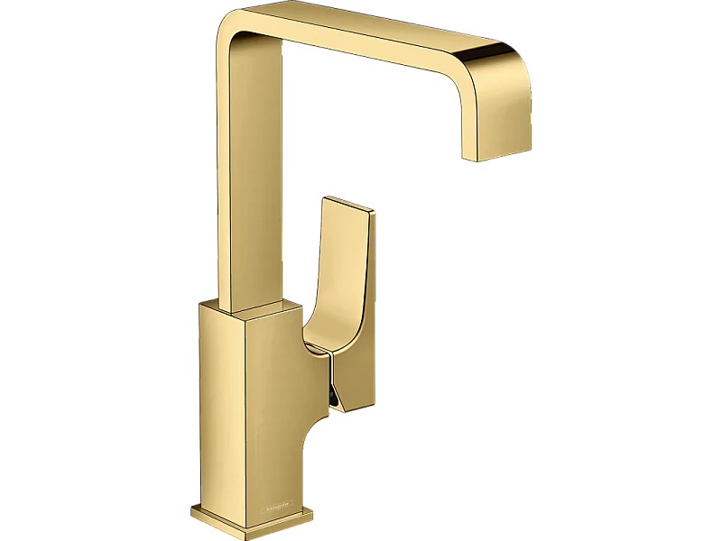 HANSGROHE Mitigeur lavabo Metropol 230 poignée manette, bonde Push-Open aspect doré poli