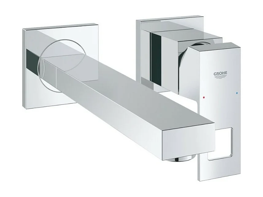 GROHE Façade Eurocube Mezclador de lavabo de pared, tamaño M