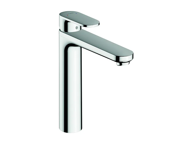 HANSGROHE Mezclador de lavabo 190, suministro de agua caliente aislado, con extraíble y desagüe sintético cromado